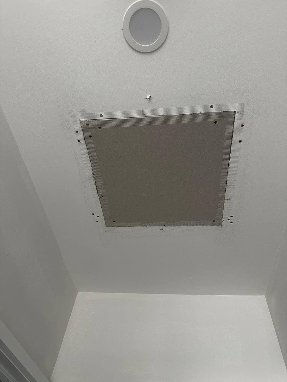 Ceiling Repair & Patch before